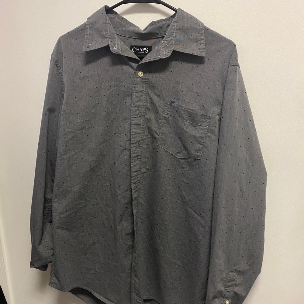 Mens “Chaps” button up size large